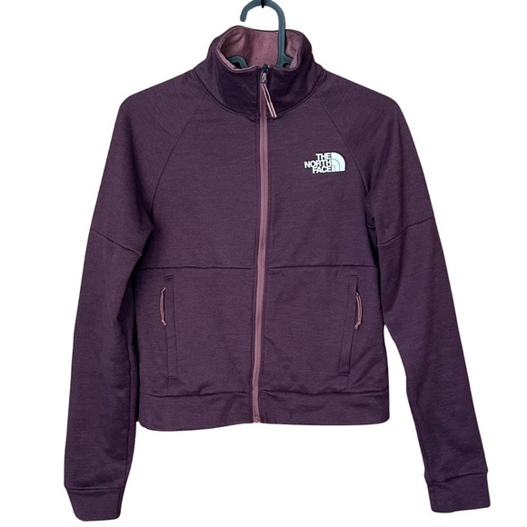 North Face Active Trail Midweight Full Zip Fleece Jacket in Root Brown Heather - Picture 1 of 8
